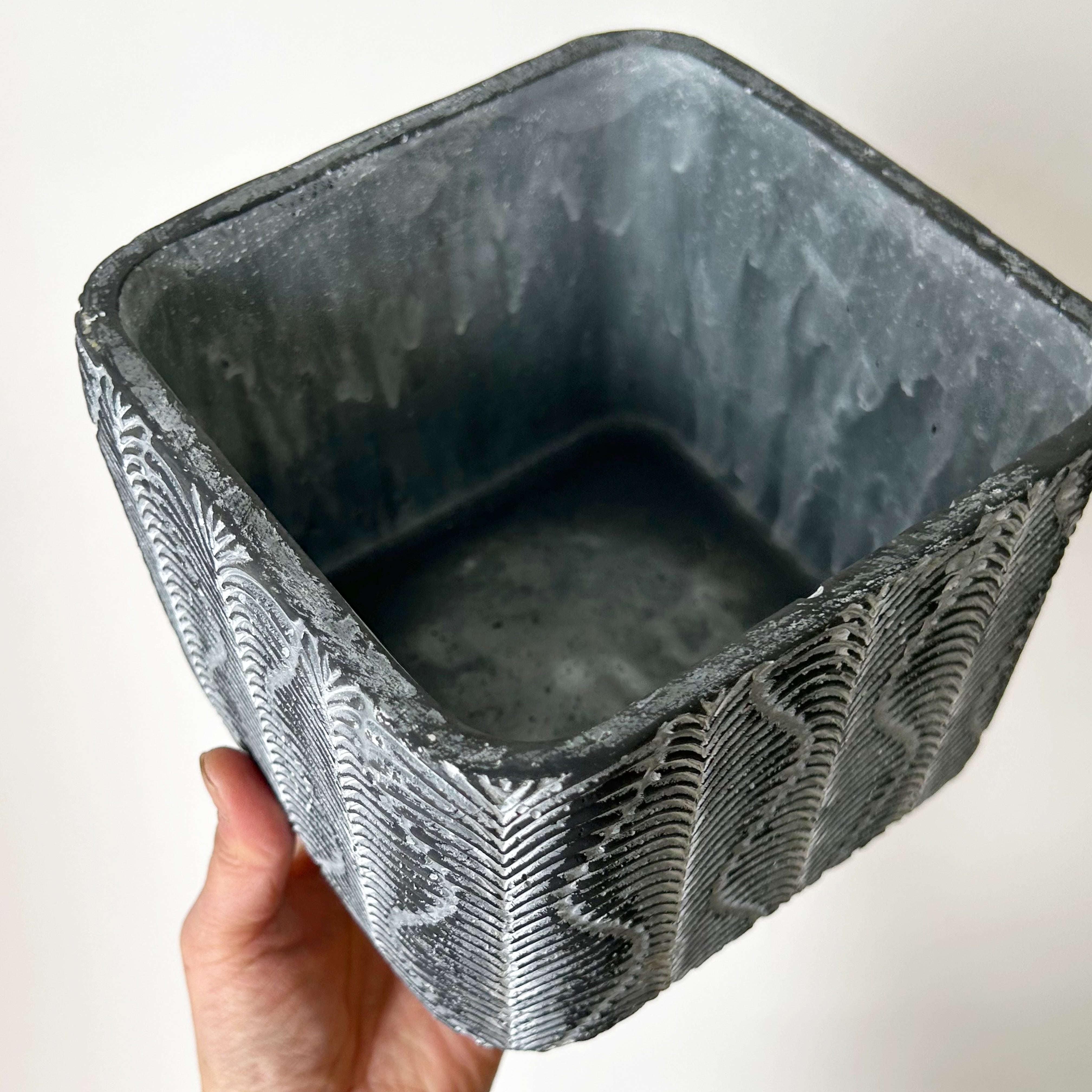CLEO Decorative Square Pot (6”X6”X6”)
