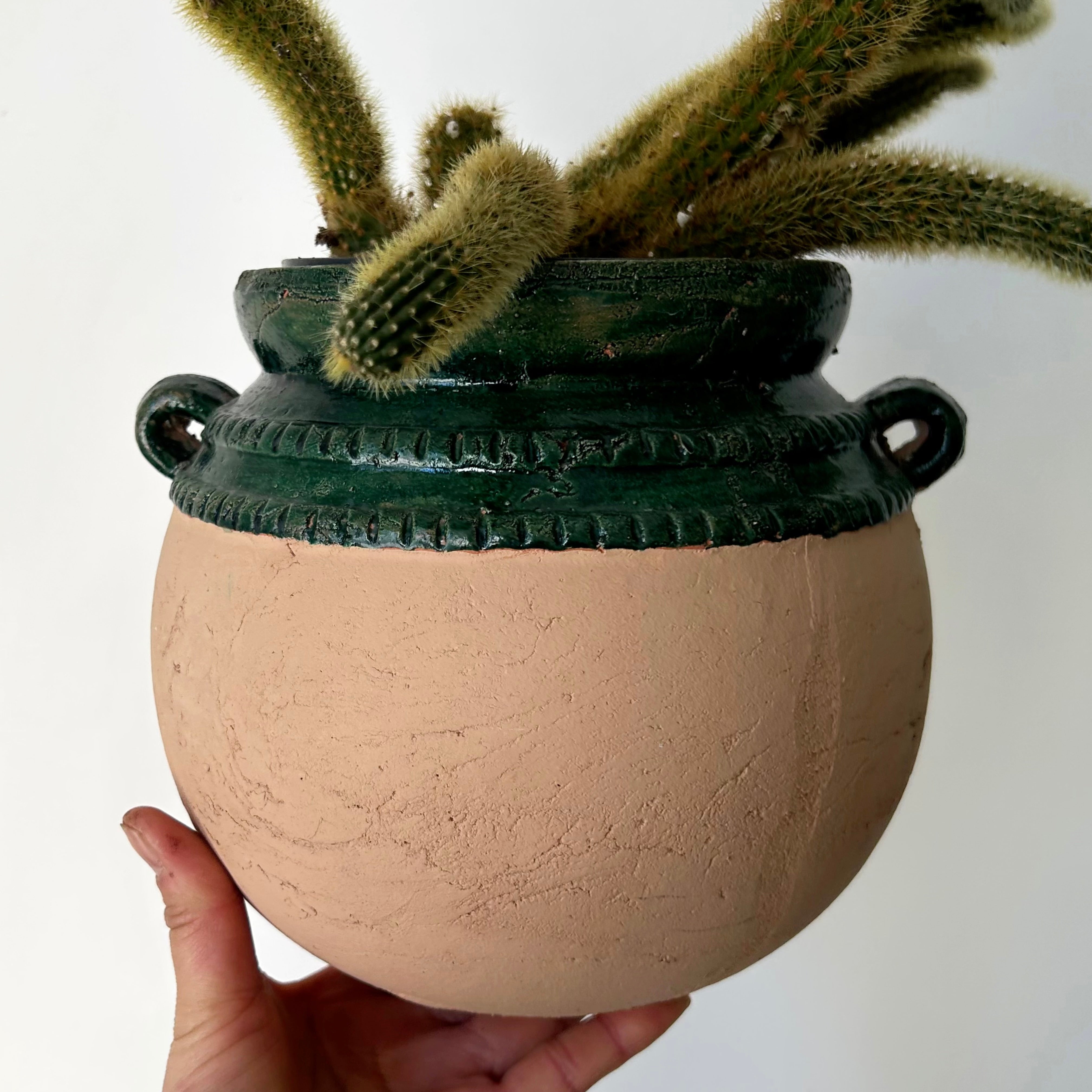 IRENE Bulbous Decorative Planter (5”x7”)