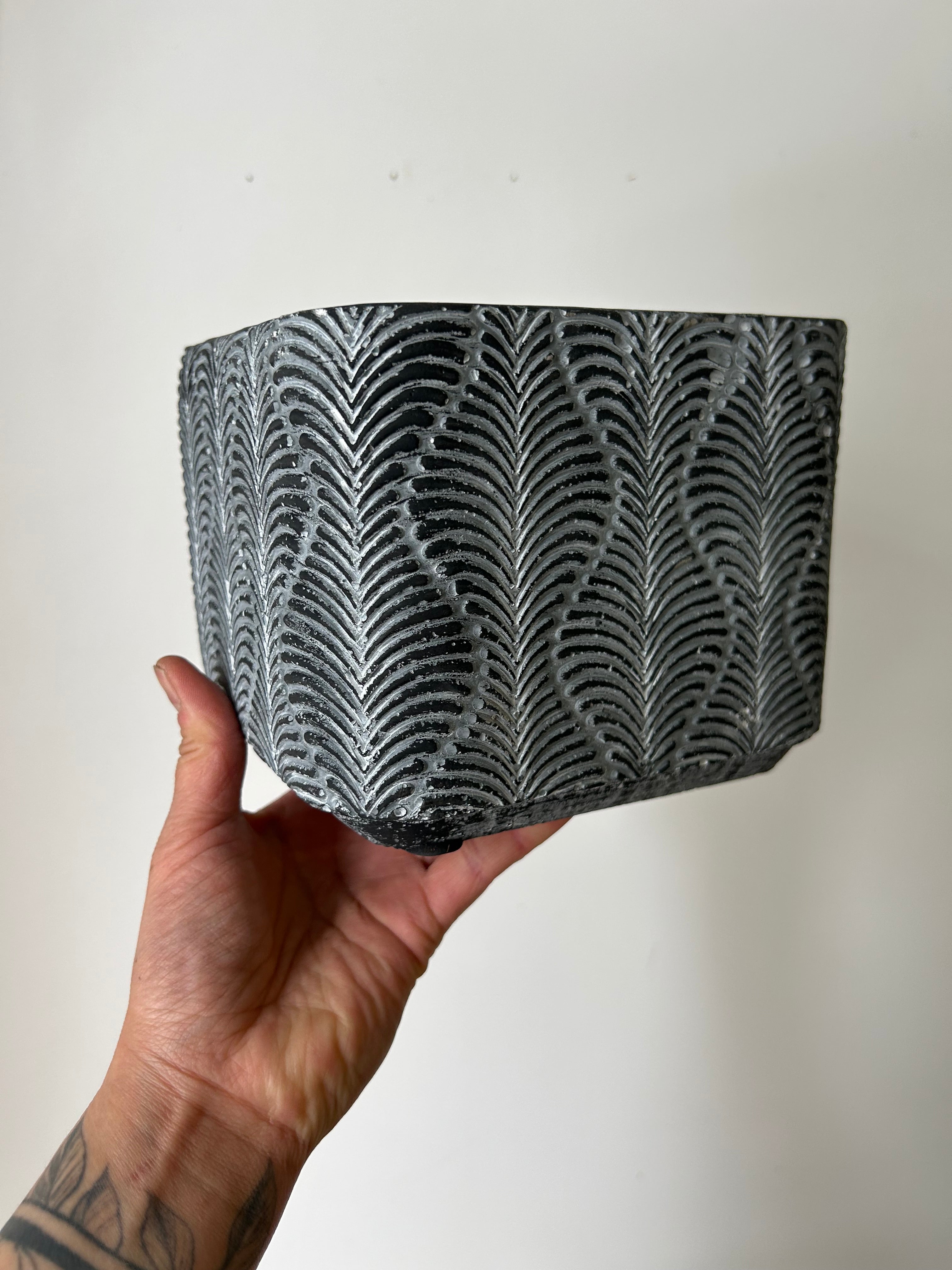 CLEO Decorative Square Pot (6”X6”X6”)