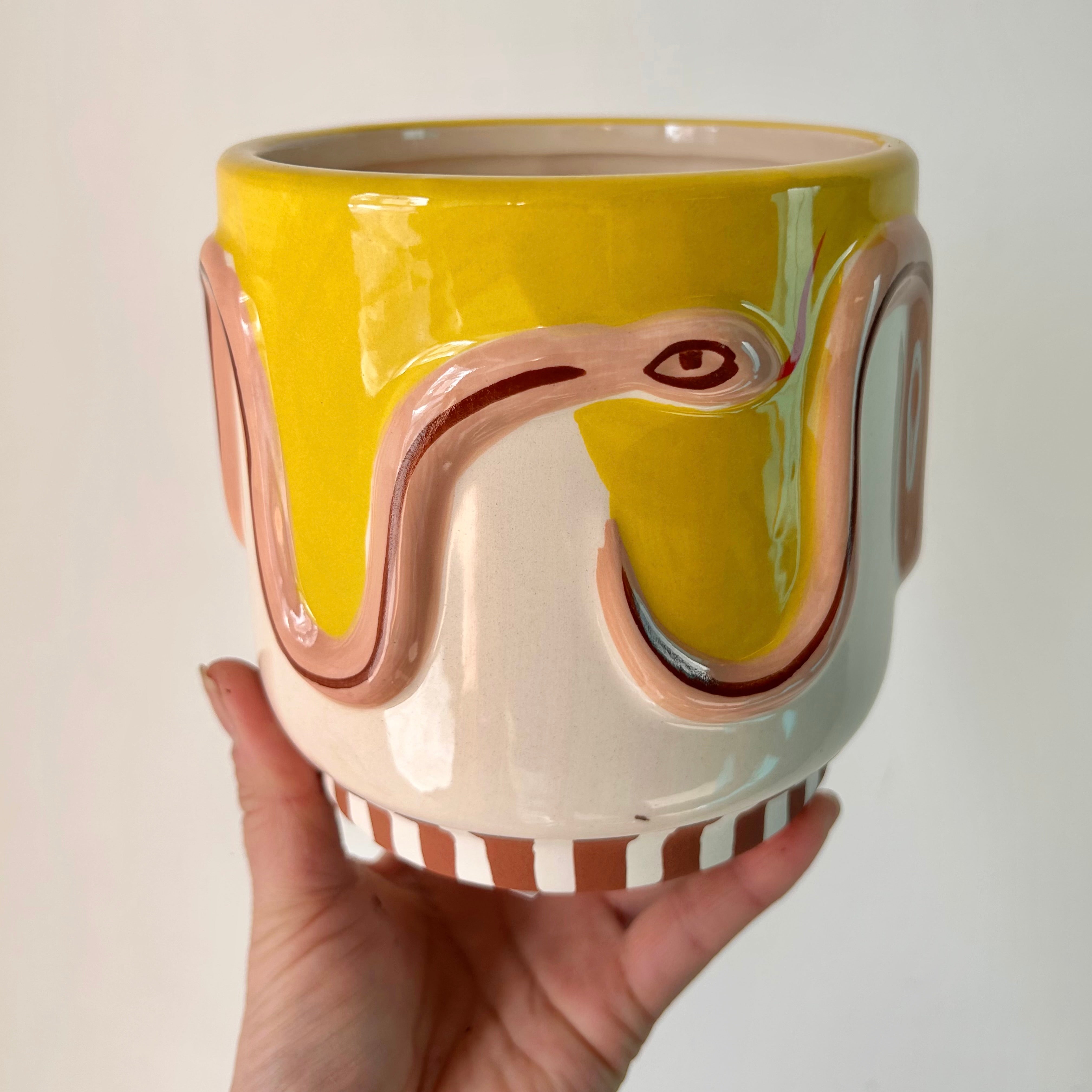 WILD TAILS Decorative Planter (4.5”x4.75”)